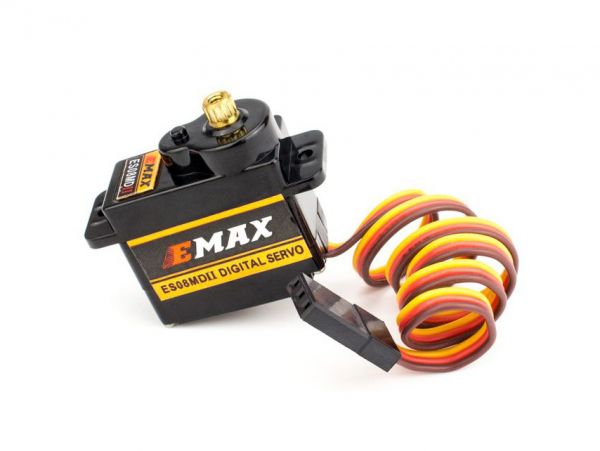 Цифровий сервопривід EMAX ES08MD II 12G з металевим редуктором Цифровий сервопривід EMAX ES08MD II 12G з металевим редуктором