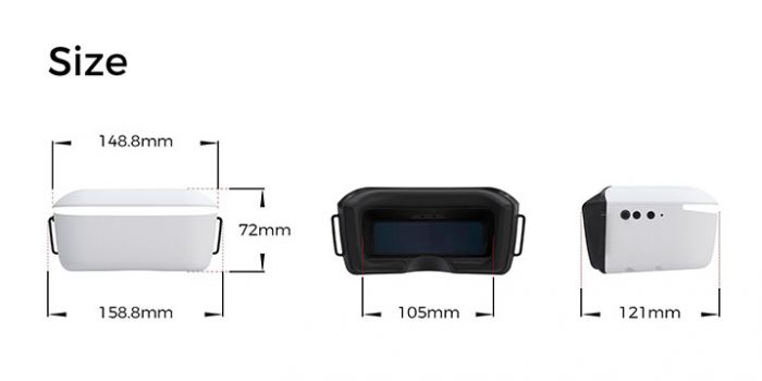 Окуляри Caddx Walksnail Avatar HD Goggles L