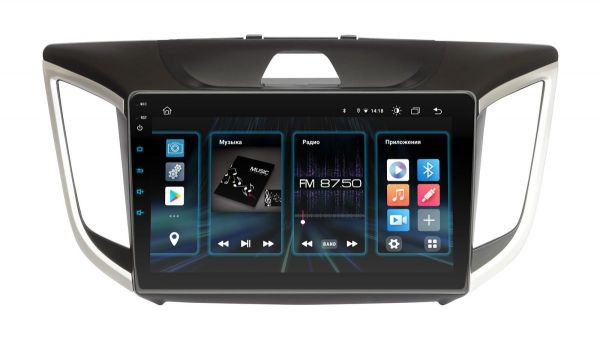 Штатна магнітола Incar DTA2-2430 для Hyundai IX25 2014+, Creta 2015+ Штатна магнітола Incar DTA2-2430 для Hyundai IX25 2014+, Creta 2015+