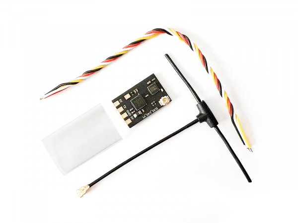 Приймач управління Aocoda-RC ExpressLRS 2,4Ghz Nano + Т-антена, для FPV дронів Приймач управління Aocoda-RC ExpressLRS 2,4Ghz Nano + Т-антена, для FPV дронів