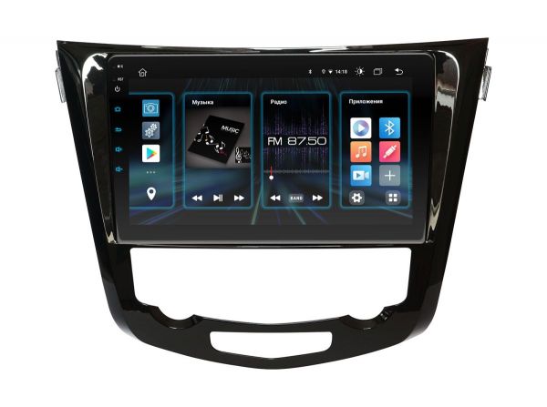 Штатна магнітола Incar DTA2-6210 для Nissan X-Trail 2014+, Qashqai 2014+ Climat Штатна магнітола Incar DTA2-6210 для Nissan X-Trail 2014+, Qashqai 2014+ Climat