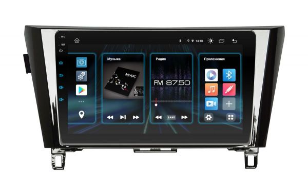 Штатна магнітола Incar DTA2-6211 для Nissan X-Trail 2014+, Qashqai 2014+ Штатна магнітола Incar DTA2-6211 для Nissan X-Trail 2014+, Qashqai 2014+