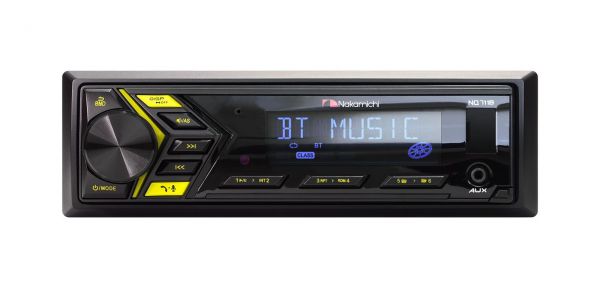 Магнітола 1DIN Nakamichi NQ711BМ з мультипідсвічуванням Магнітола 1DIN Nakamichi NQ711BМ з мультипідсвічуванням
