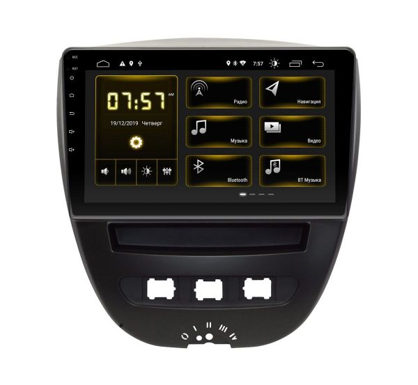 Штатна магнітола Incar DTA-7002 для Citroen C1 2005-2014 Штатна магнітола Incar DTA-7002 для Citroen C1 2005-2014