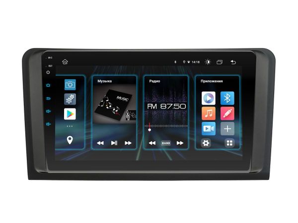 Штатна магнітола Incar DTA4-1519 для Mercedes-Benz M-class (W164) 2005-2011, GL-class (X164) 2006-2012 matt black Штатна магнітола Incar DTA4-1519 для Mercedes-Benz M-class (W164) 2005-2011, GL-class (X164) 2006-2012 matt black