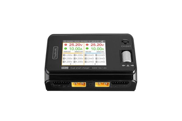 Зарядний пристрій ToolkitRC M6D 500W 15A 1-6S Зарядний пристрій ToolkitRC M6D 500W 15A 1-6S