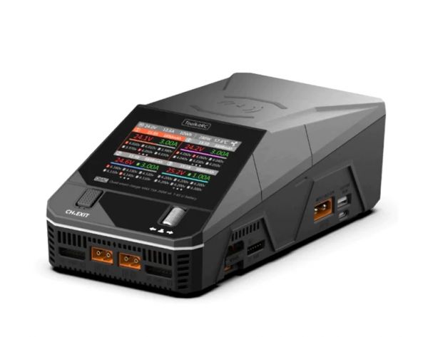 Зарядний пристрій ToolkitRC Q6AC Quard 4х100W 5A 1-6S Зарядний пристрій ToolkitRC Q6AC Quard 4х100W 5A 1-6S