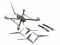 FPV дрон 3кг Hornet F7 10" 6S Model 12 