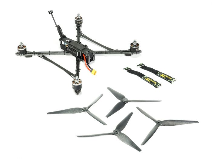 FPV дрон 3кг Hornet F7 10" 6S Model 13 