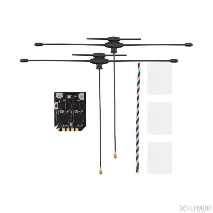 Приемник Radiomaster XR4 Gemini Xrossband Dual-Band ExpressLRS 2.4GHz/900MHz