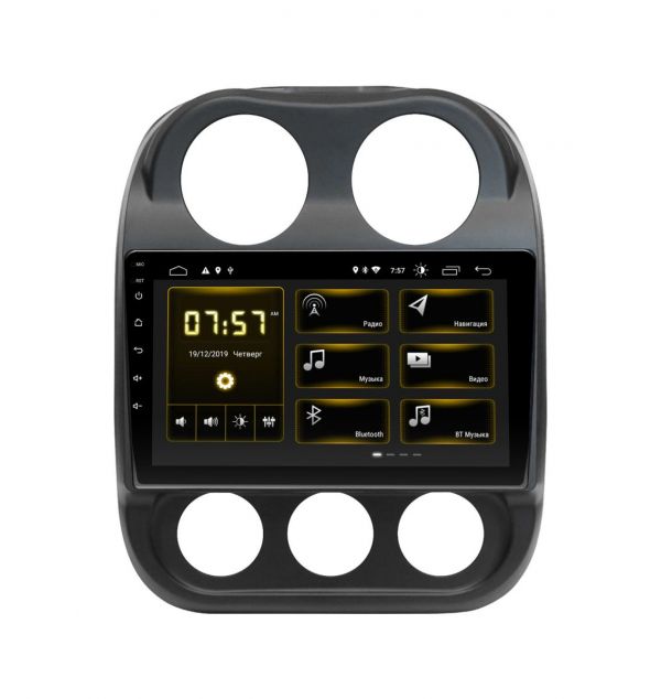 Штатна магнітола Incar DTA-2482 для Jeep Compass 2011-2016, Patriot 2007-2016 Штатна магнітола Incar DTA-2482 для Jeep Compass 2011-2016, Patriot 2007-2016